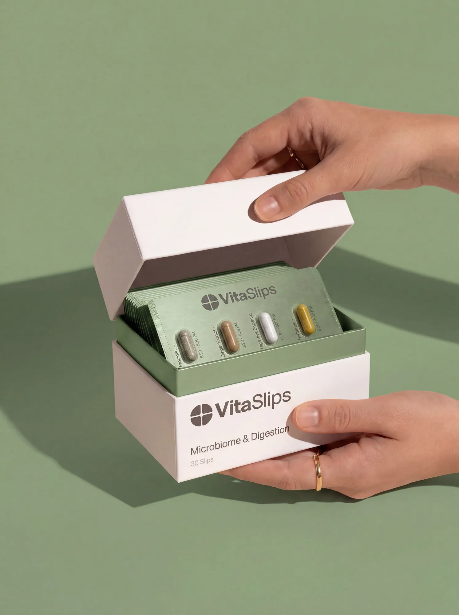 Microbiome & Digestion — VitaSlips daily slip